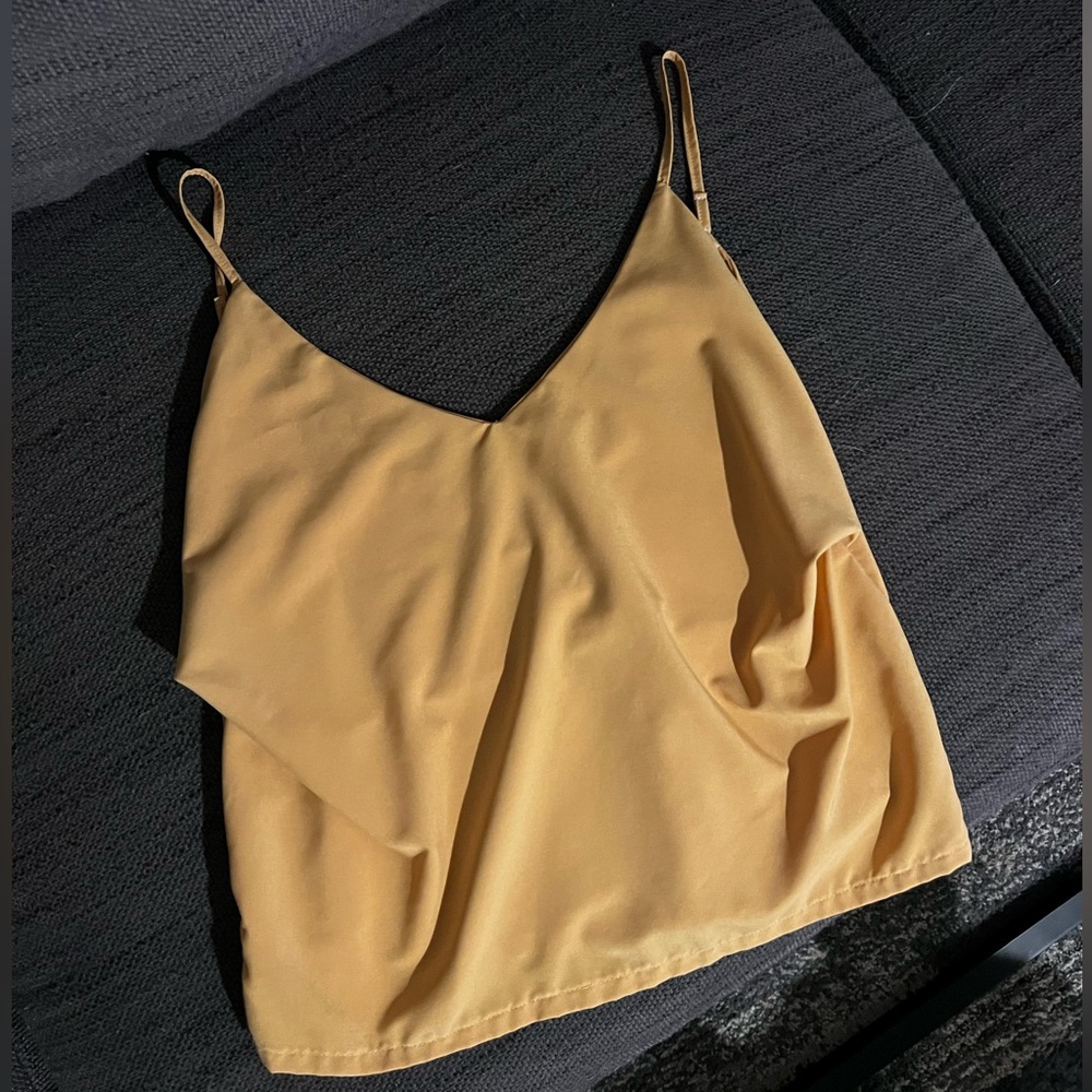 Women's Mustard Yellow Cami Top